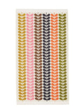 Orla Kiely Auburn Multi Stem 100% cotton towel - British product