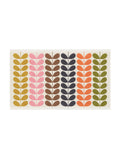 Orla Kiely Auburn Multi Stem 100% cotton towel - British product