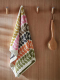 Orla Kiely Auburn Multi Stem 100% cotton towel - British product