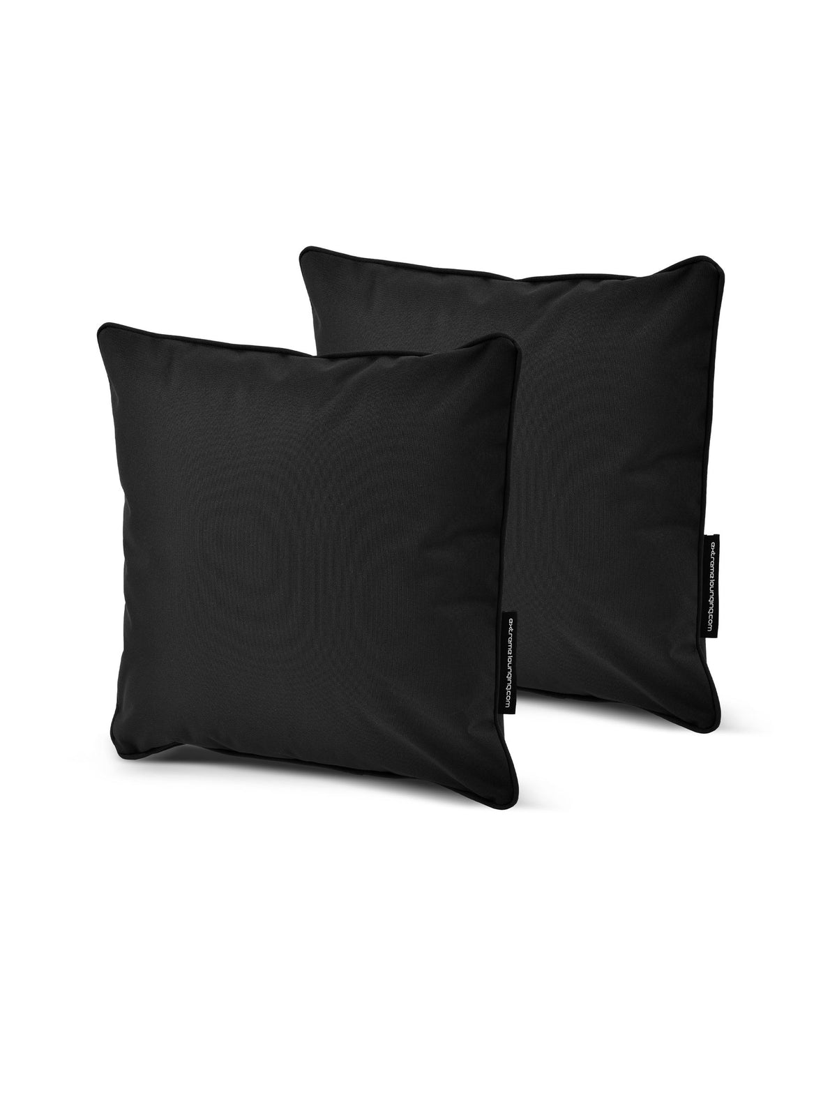 Outdoor Garden Cushions Silver Grey B Cushion Twin Pack