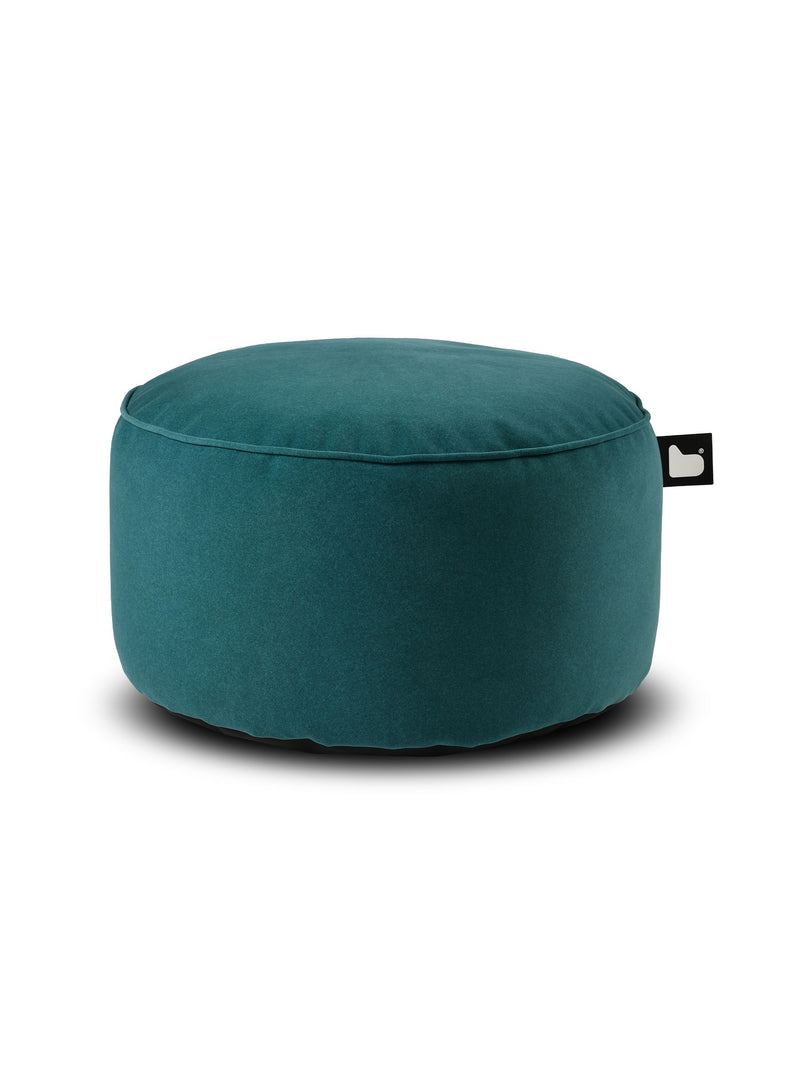 Extreme Lounging mustard bean bag pouffe (British brand)