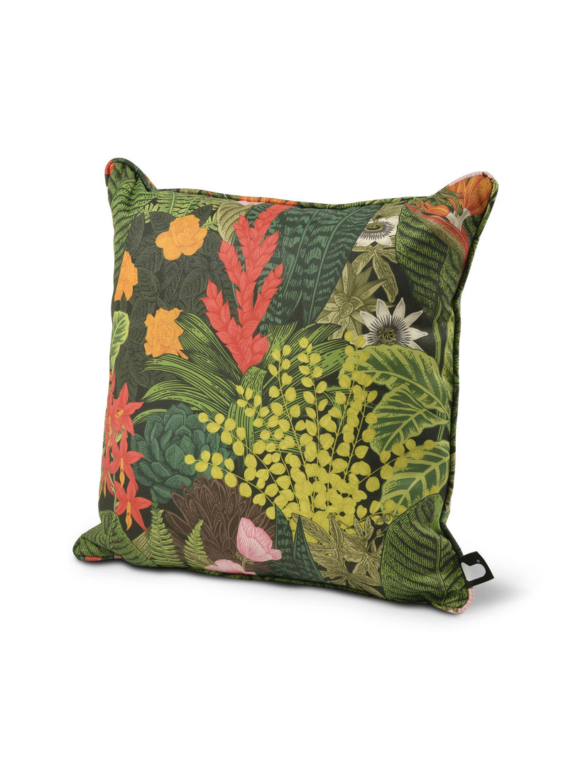 Extreme Lounging outdoor cushions graphic leaves twin pack (British brand)