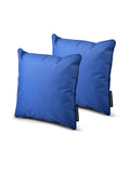 Outdoor Garden Cushions Silver Grey B Cushion Twin Pack