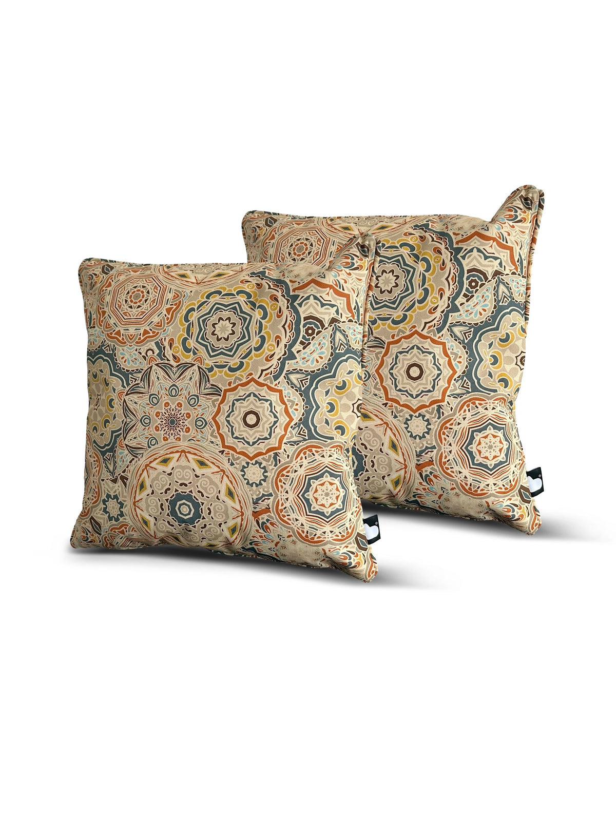 Extreme Lounging garden cushion twin pack mandala sand (British brand)