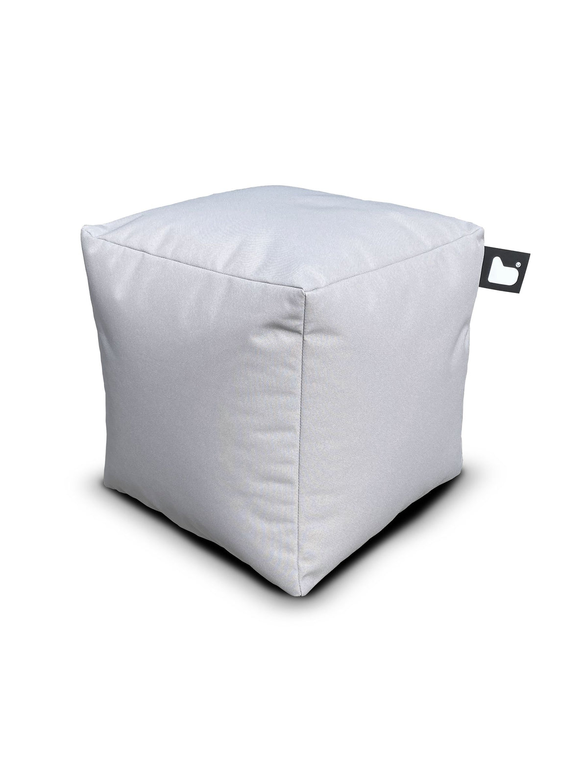 Extreme Lounging Silver Grey B Box Outdoor Garden Cube Bean Bag