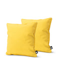 Outdoor Garden Cushions Silver Grey B Cushion Twin Pack