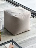 Extreme Lounging brushed faux suede cube bean bag, UK version