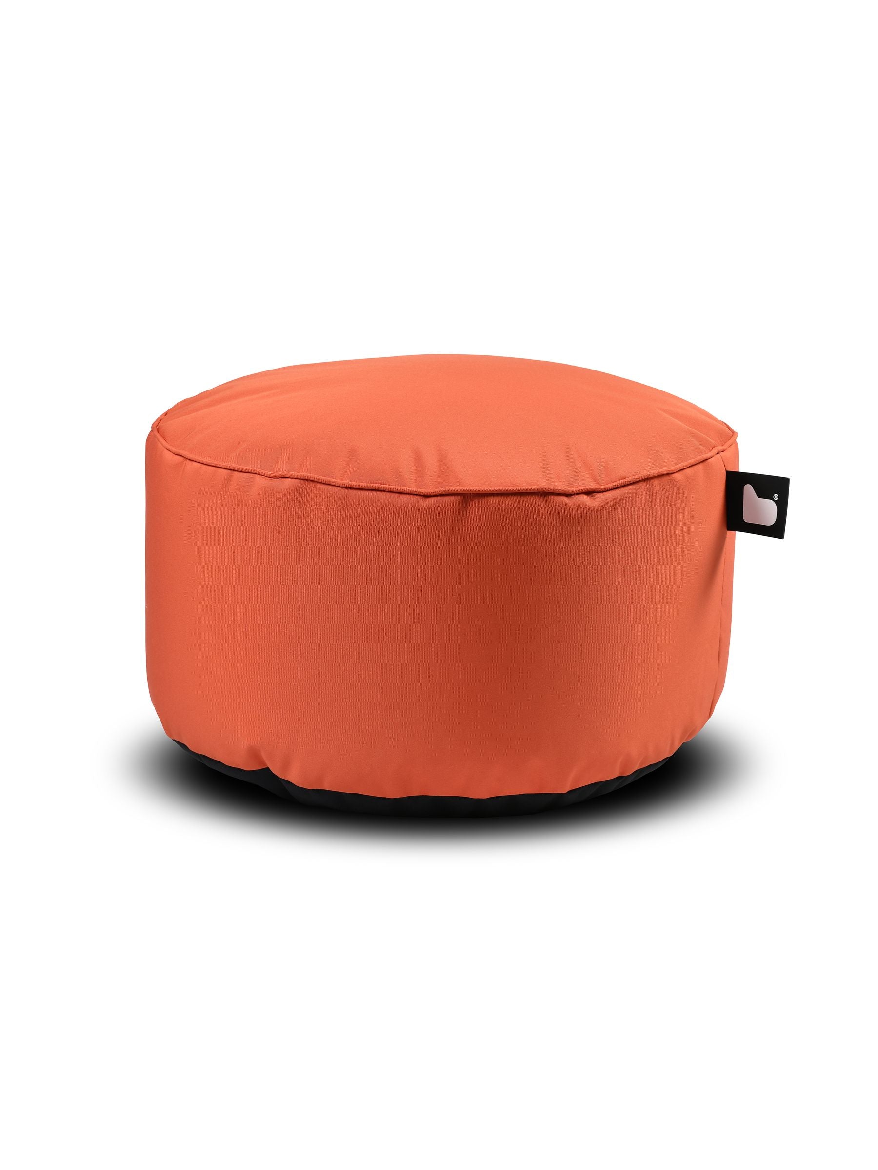 Extreme Lounging orange B Poufe outdoor bean bag, UK version