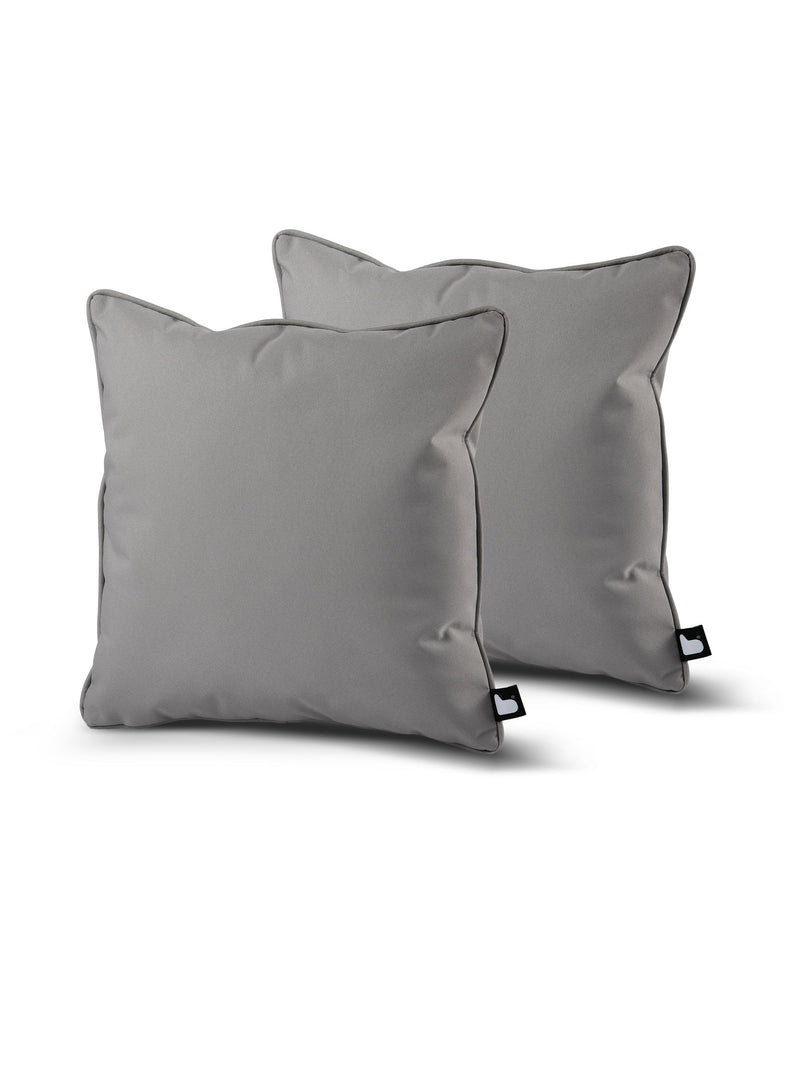 Extreme Lounging silver grey B cushion twin pack, UK version