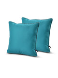 Outdoor Garden Cushions Silver Grey B Cushion Twin Pack