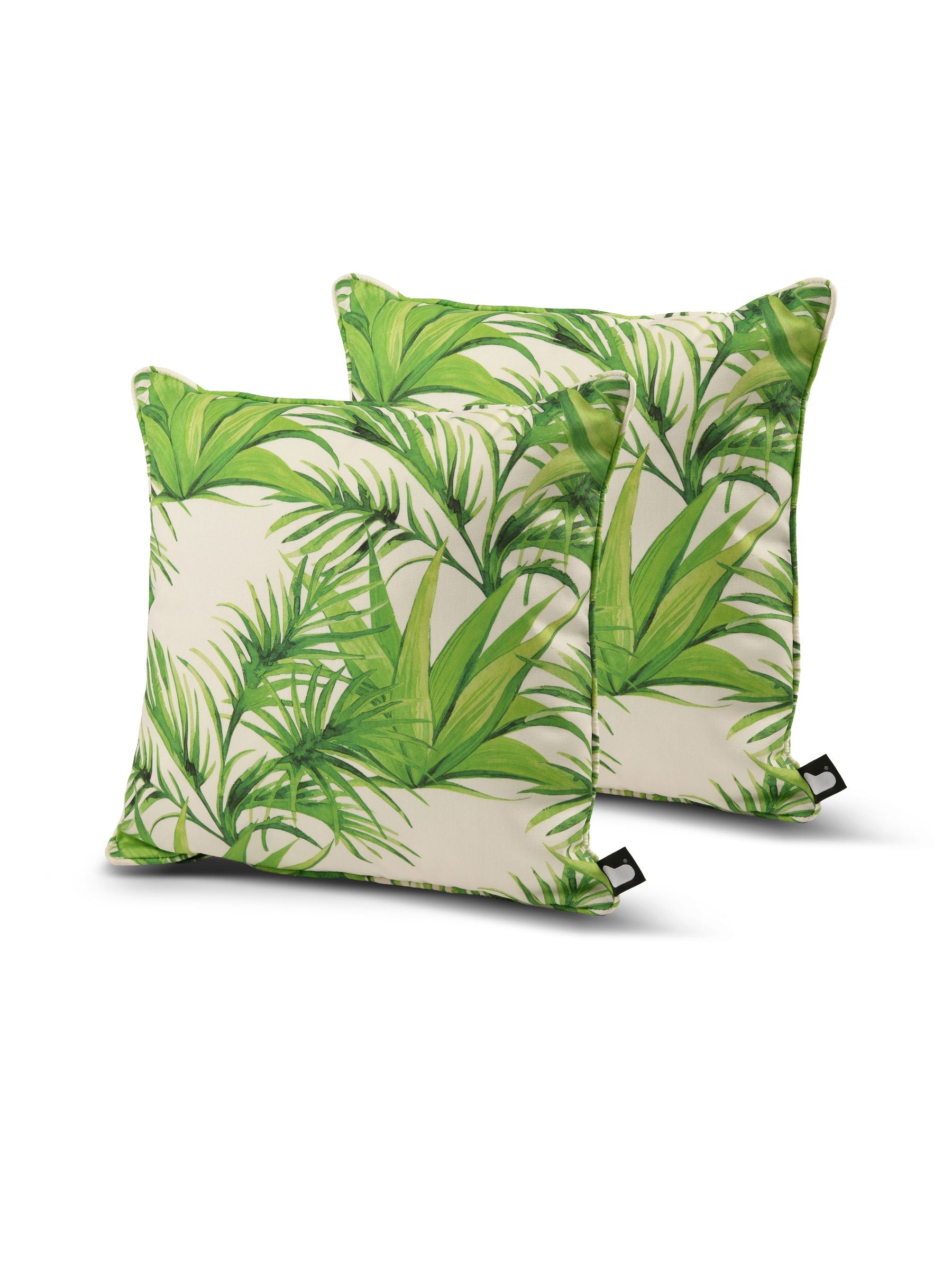 Extreme Lounging outdoor cushion twin pack palm design 43cm, imported from the UK