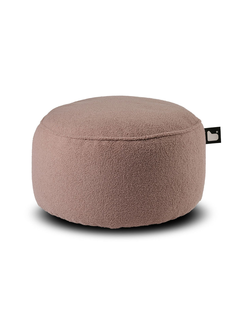 Extreme Lounging Mink Teddy Bean Bag Pouffe - 60cm