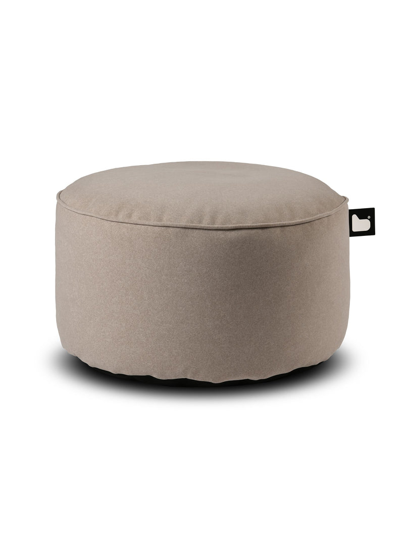 Extreme Lounging Mustard B Pouffe Brushed Faux Suede Indoor Bean Bag