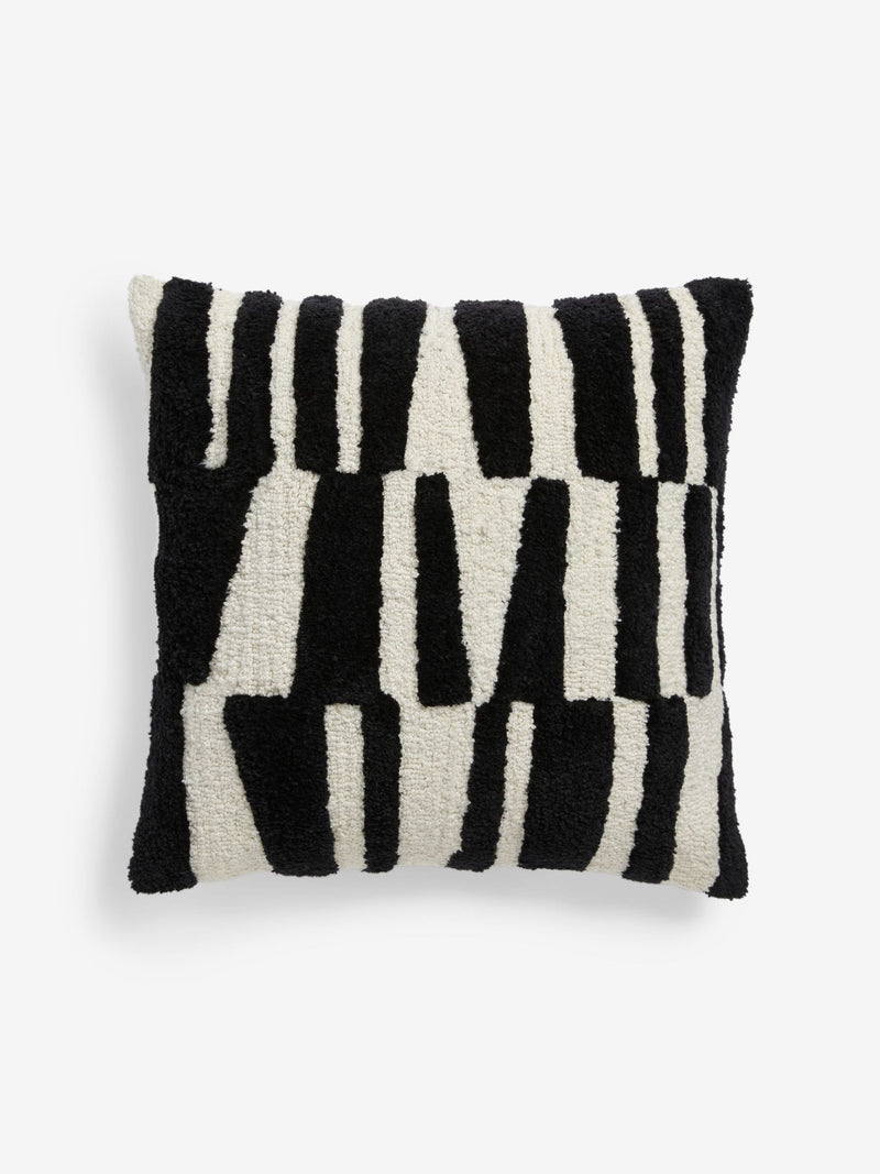 Jasper Conran London monochrome papercut cushion 43cm - British product