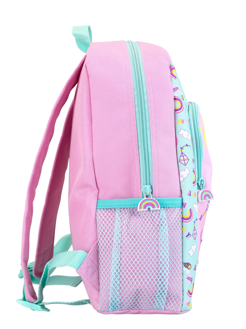 Peppa Pig glitter backpack with 3D kite appliqué, UK version