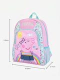 Peppa Pig glitter backpack with 3D kite appliqué, UK version