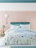 Appletree Duck Egg Alfresco duvet cover set - British product