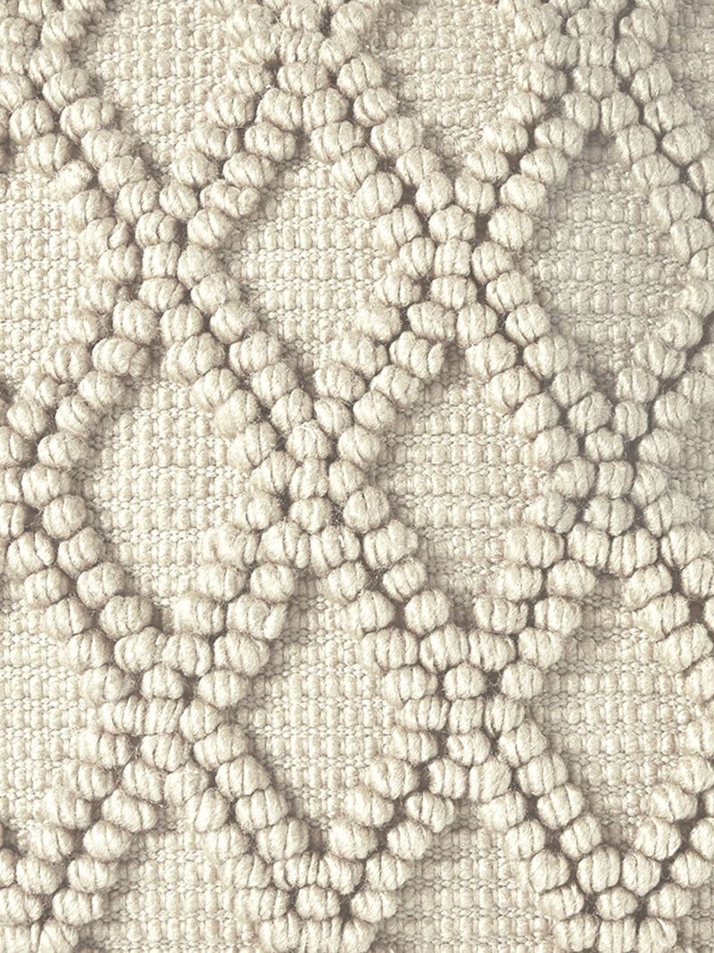 Drift Home natural Alda outdoor cushion 43cm, imported from the UK