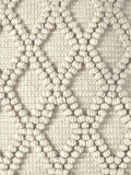 Drift Home natural Alda outdoor cushion 43cm, imported from the UK