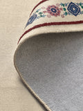 Joules Blenheim tufted border flat weave rug - British product