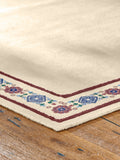 Joules Blenheim tufted border flat weave rug - British product