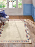 Joules Blenheim tufted border flat weave rug - British product