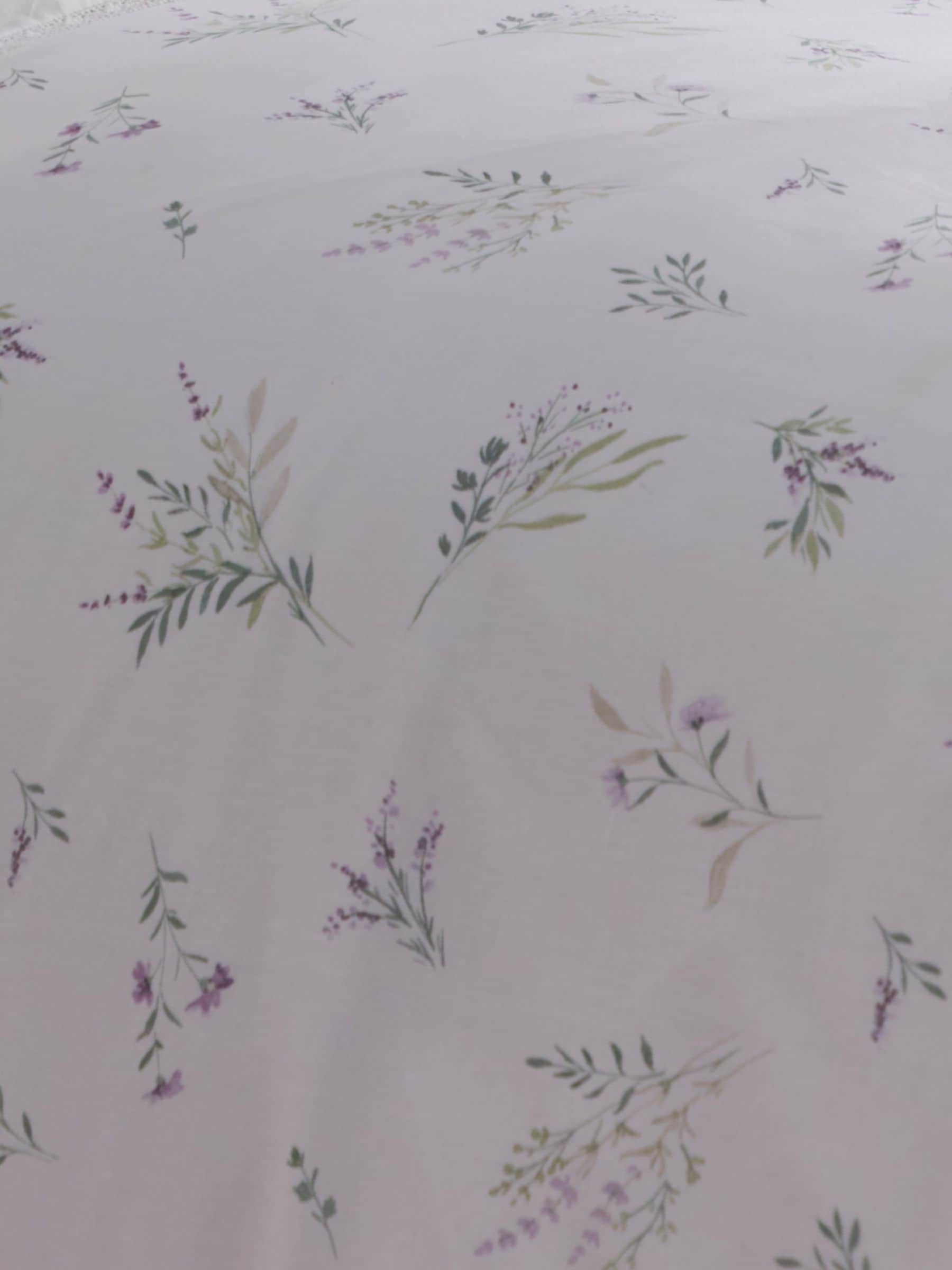Dreams & Drapes lilac fitted bed sheet set 28cm deep - British product