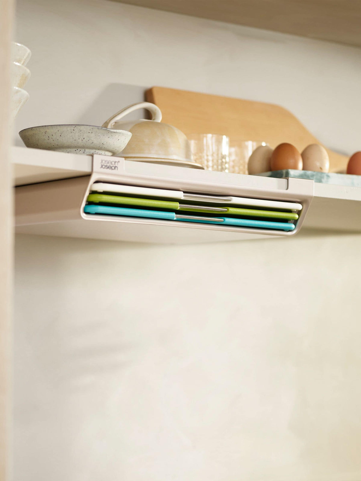 Joseph Joseph multicolour large under-shelf chopping board set, UK version