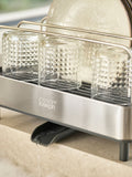 Joseph Joseph Anthracite Expanding Cookware Dish Rack With Draining Spout