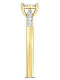 The Diamond Store 0.25ct lab diamond engagement ring, imported from the UK