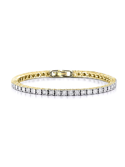 Next The Diamond Store White Diamond Set 1.00ct Tennis Bracelet- Buy online at McGrocer