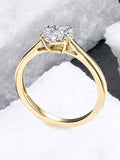 The Diamond Store White 0.25ct Lab Diamond Cluster Solitaire Ring