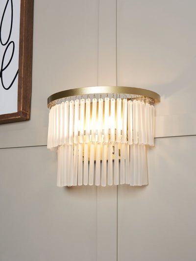 Next BHS Satin Brass Aubrey Wall Light- Buy online at McGrocer