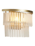 BHS Satin Brass Aubrey 2-tier wall light (British brand)