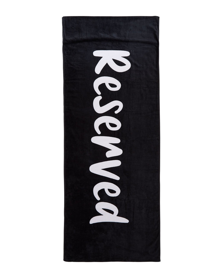 Catherine Lansfield extra long cotton beach towel - British product