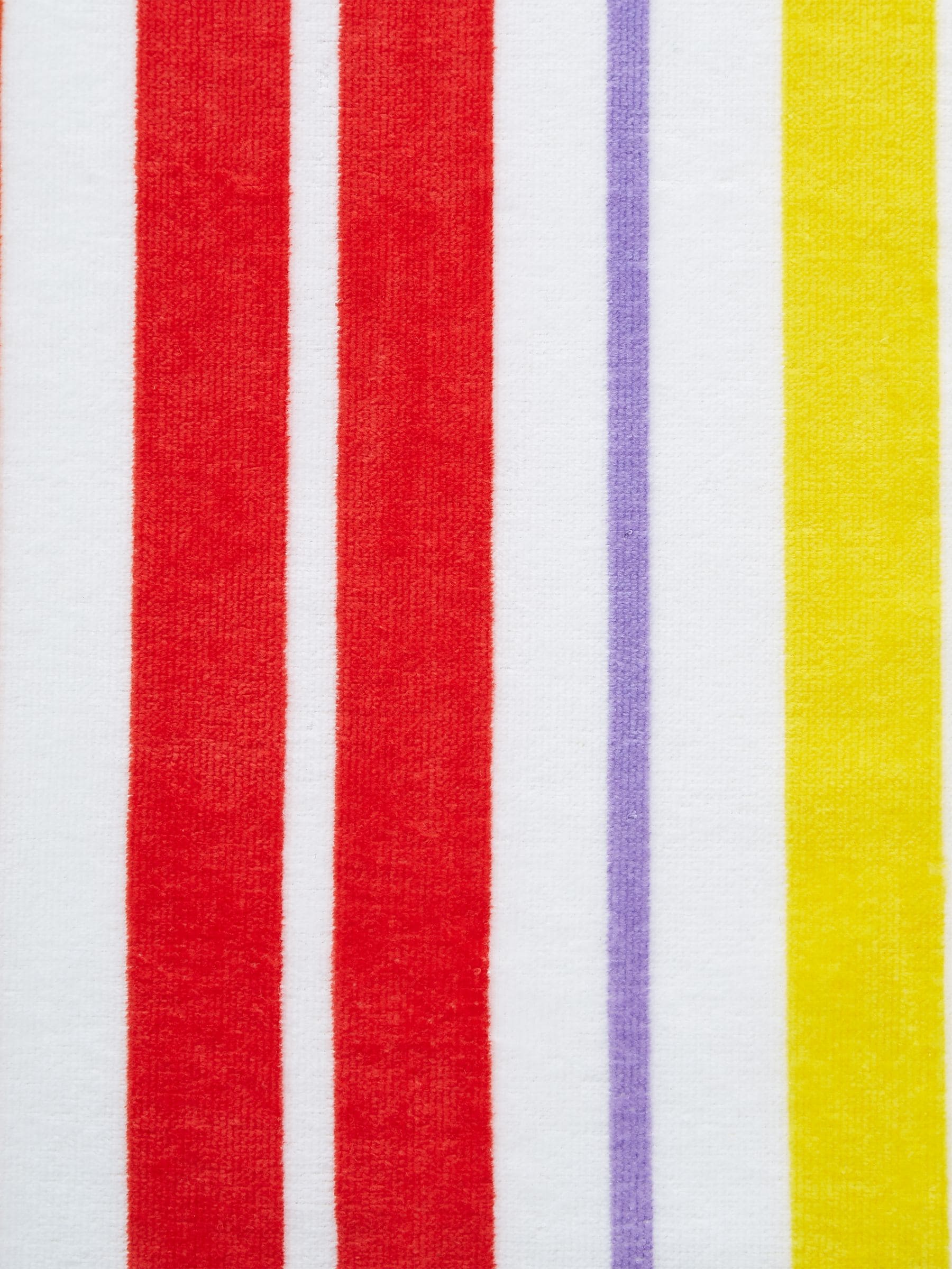 Catherine Lansfield rainbow stripe extra long beach towel, UK version