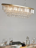 BHS Paladina Crystal Satin Brass Ceiling Light