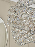 BHS crystal rings pendant ceiling light, chrome finish, imported from the UK