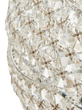 BHS crystal rings pendant ceiling light, chrome finish, imported from the UK