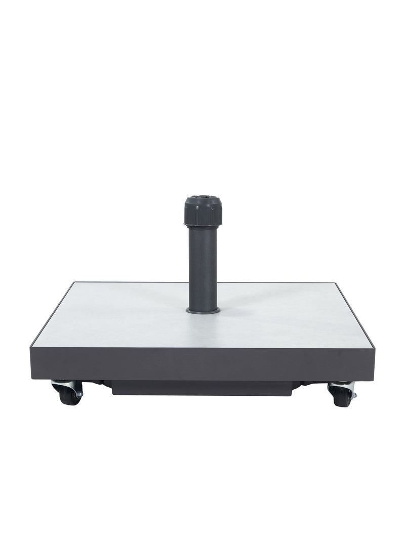 Pacific Ceramica wheeled parasol base 40kg, imported from the UK
