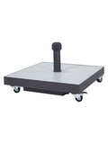 Pacific Ceramica wheeled parasol base 40kg, imported from the UK