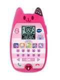 VTech Gabby's Dollhouse pink toy phone 15cm (British brand)