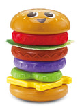 VTech BuildaBurger toy set with six food pieces, UK version