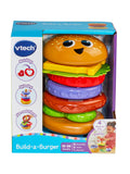 VTech BuildaBurger toy set with six food pieces, UK version
