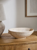Lydford ceramic bowl stone effect 35cm diameter, imported from the UK