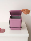 Brabantia Sort & Go Bin lilac pink 6L - British product