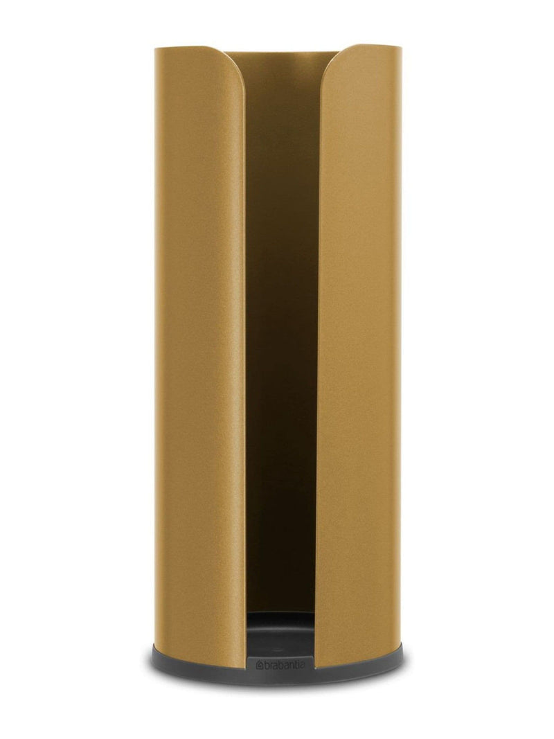 Brabantia Warm Gold ReNew toilet roll dispenser - British product