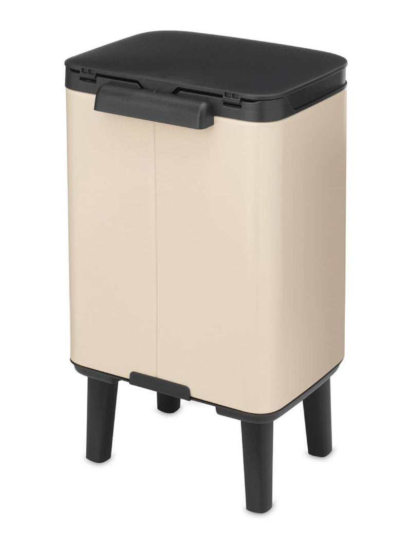 Brabantia Soft Beige Bo waste bin 4 litre, imported from the UK