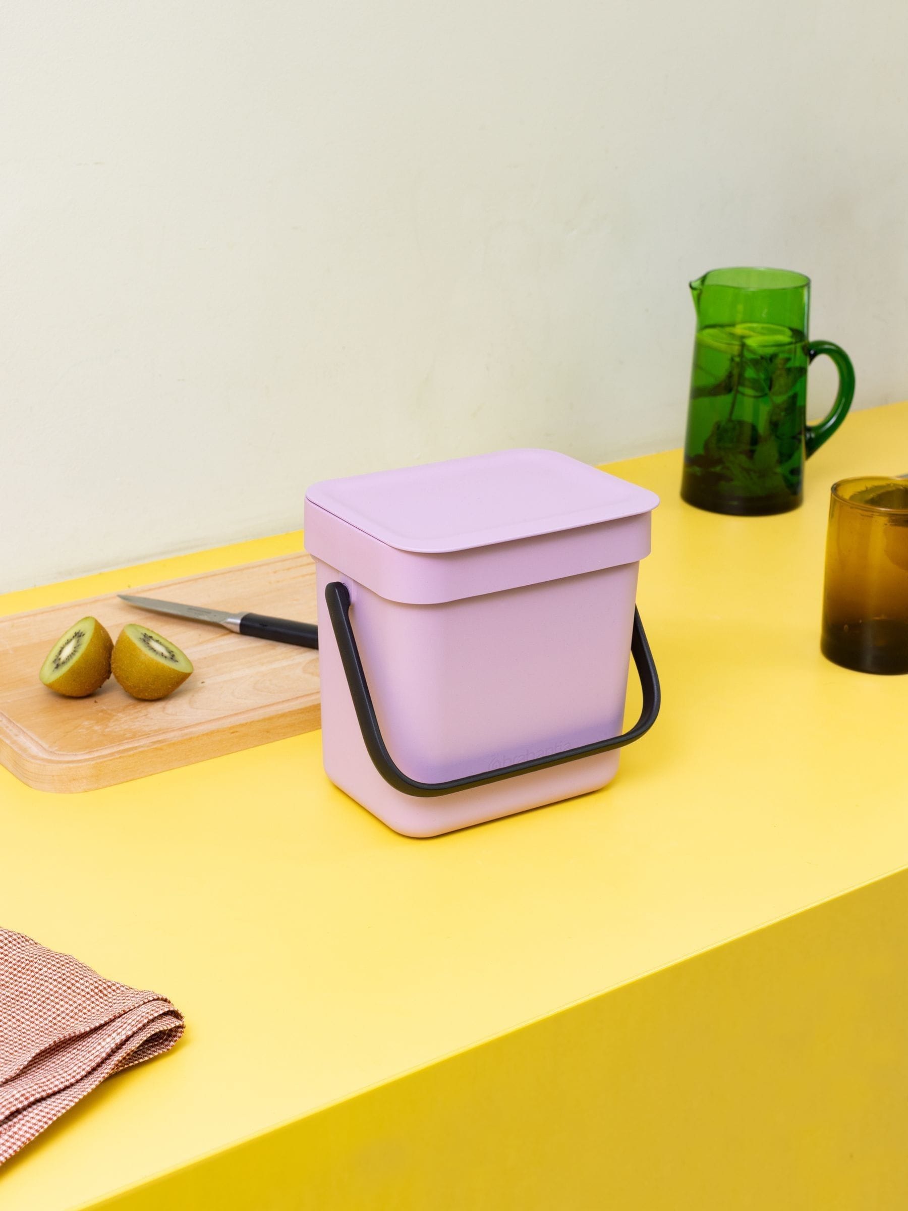 Brabantia lilac pink 3 litre recycle bin - British product