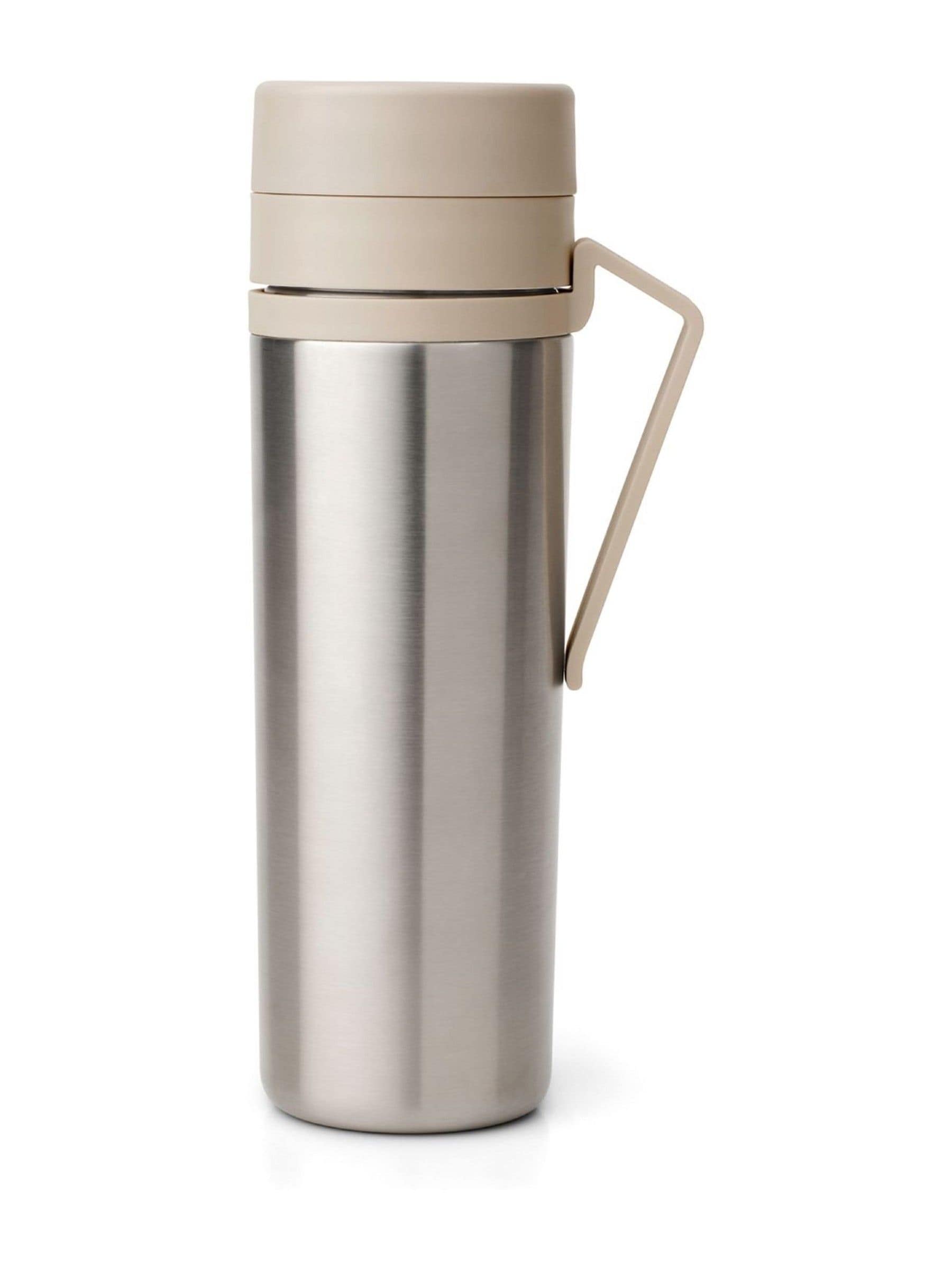 Brabantia insulated flask soft beige 500ml, imported from the UK